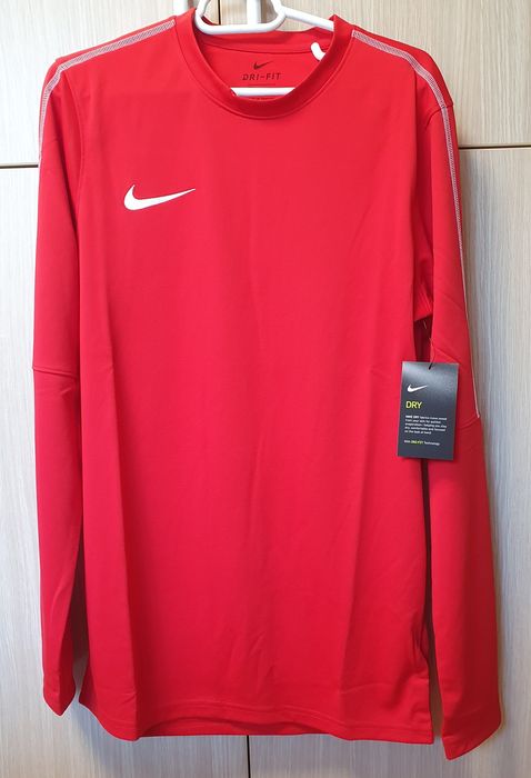 Bluza rosie barbati Nike AA2088-657 Dry Park 18 Crew Top marimea S