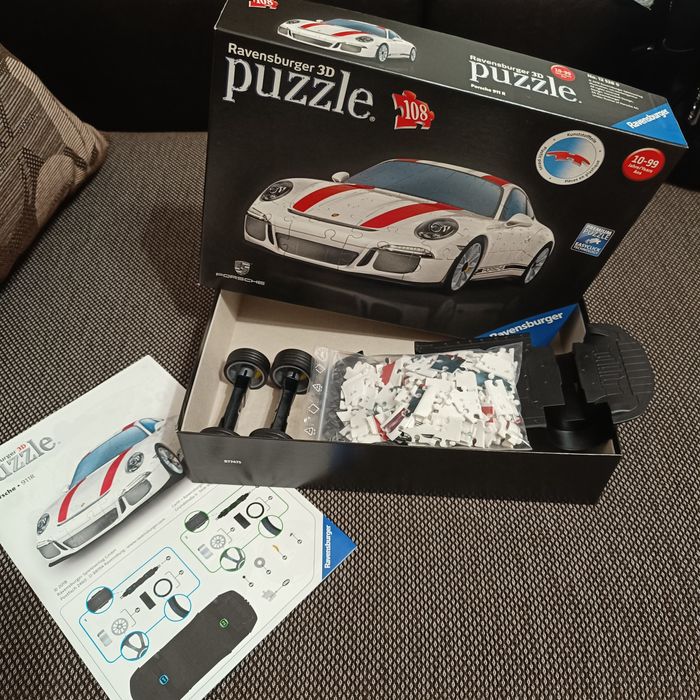 3д пъзел на Porsche 911