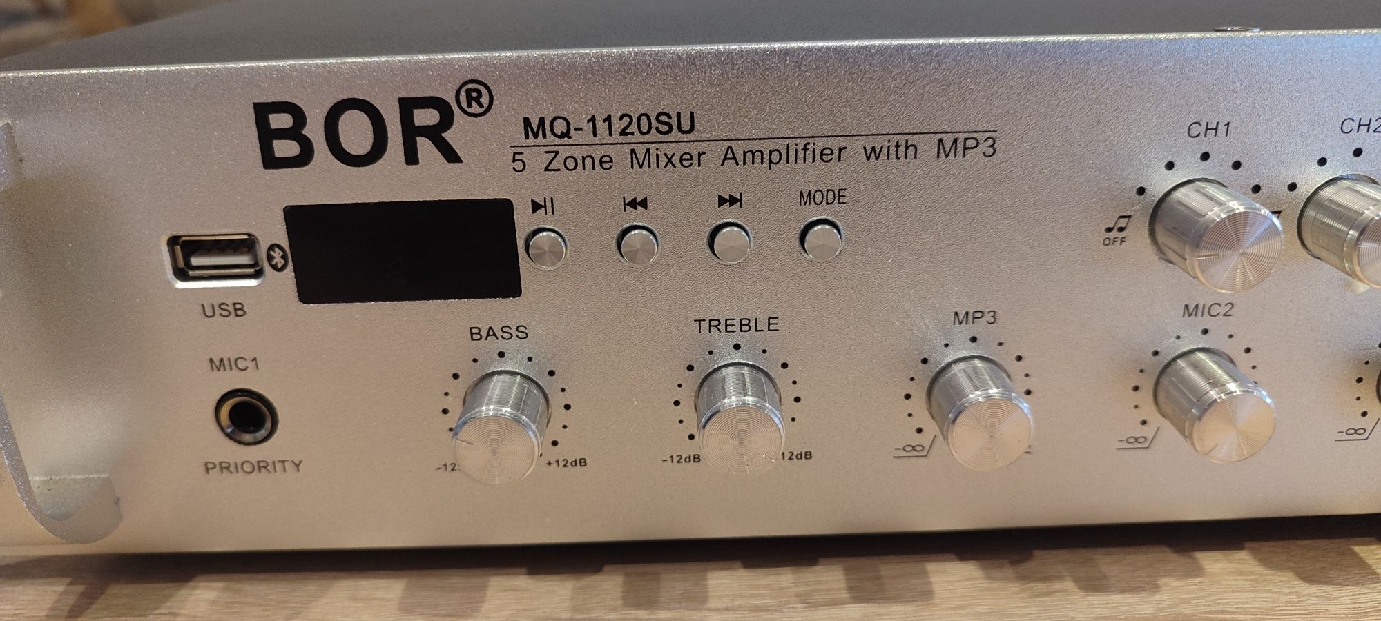 Чисто Нов Аудио Усилвател MQ-1120U BLUETOOTH,120W