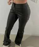Pantaloni piele zara , nepurtati