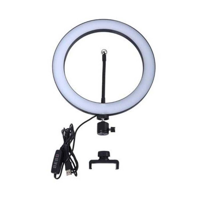 ПРОМО!! LED ринг лампа с трипод , продуктова фотография, streaming