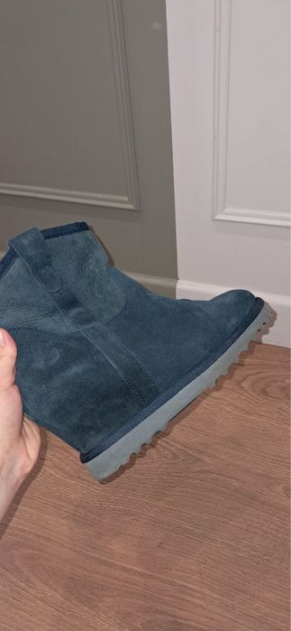 Угги Ash, оригинал новые, синие