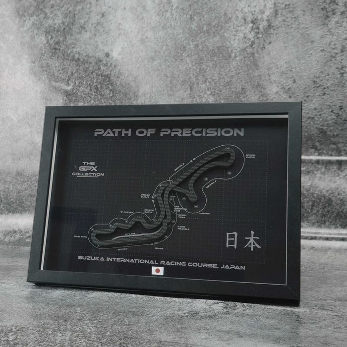 Suzuka – Hartă 3D circuit Formula 1 Japanese GP • GPX Collection