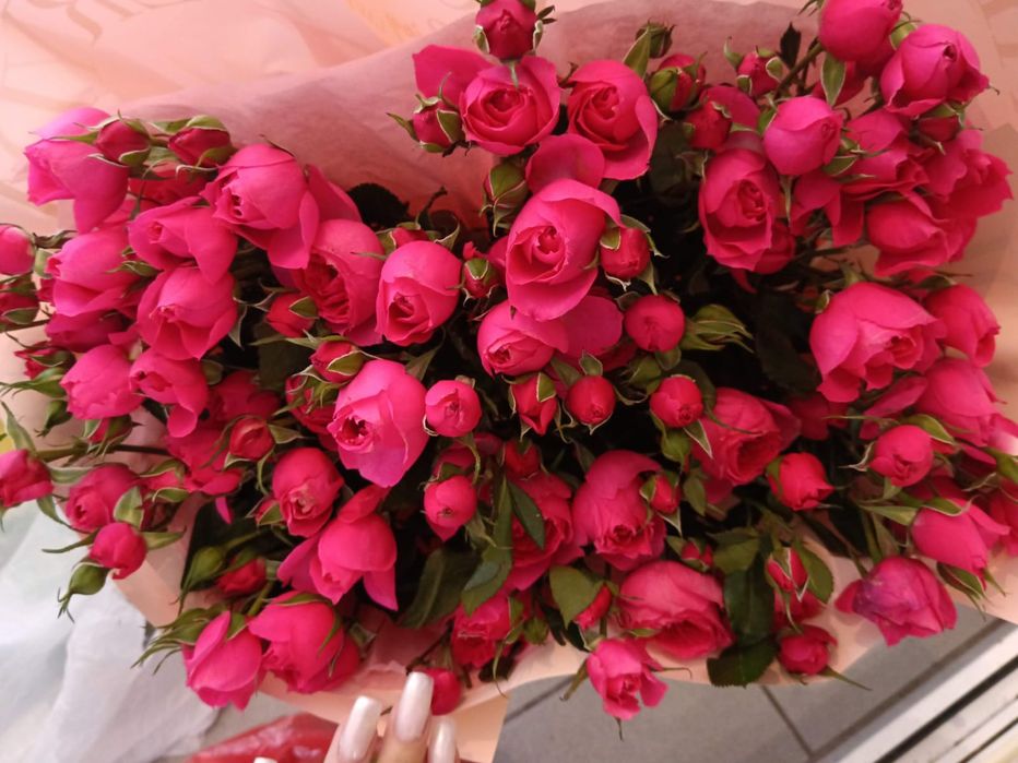 Букеты  цветов..