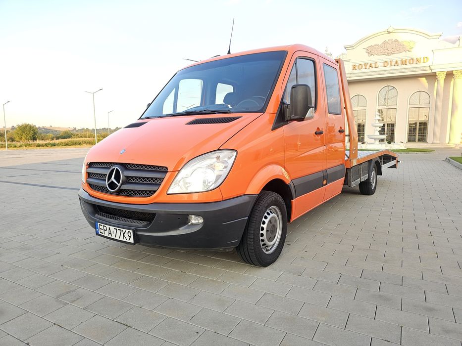 Mercedes sprinter 319 autoplatforma (platforma auto), iveco daily
