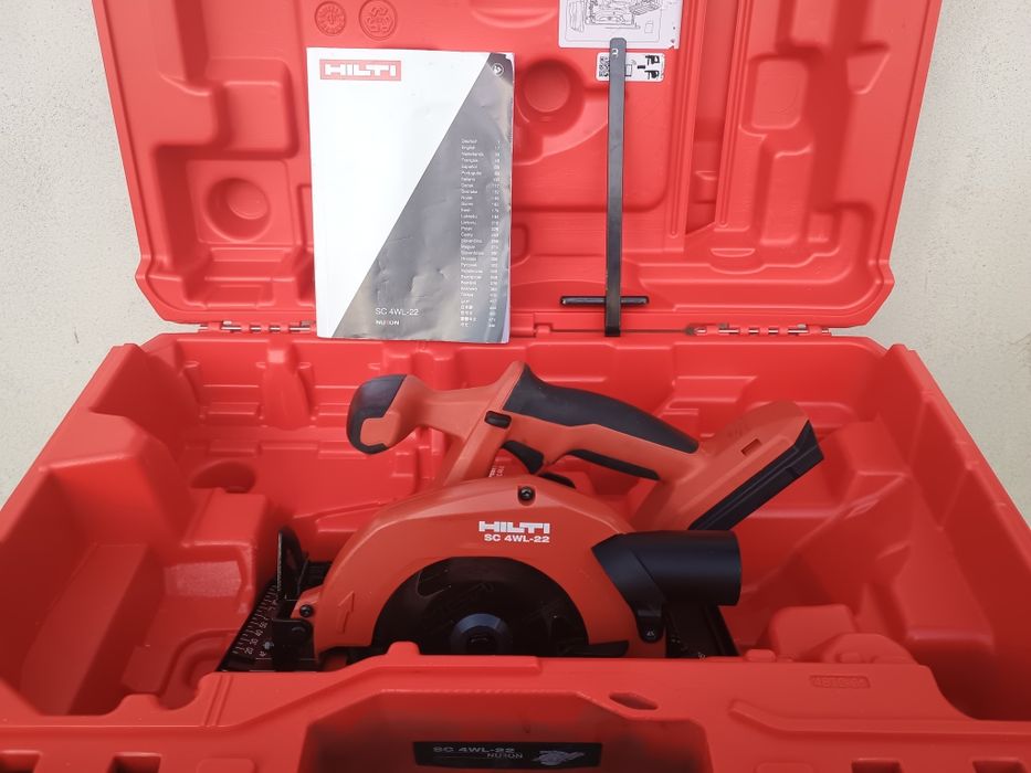 Circular hilti sc 4wl 22 nuron impecabila, la cutie