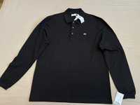 Мъжка блуза на Лакоста XXL, SLIM, черна, оригинална.