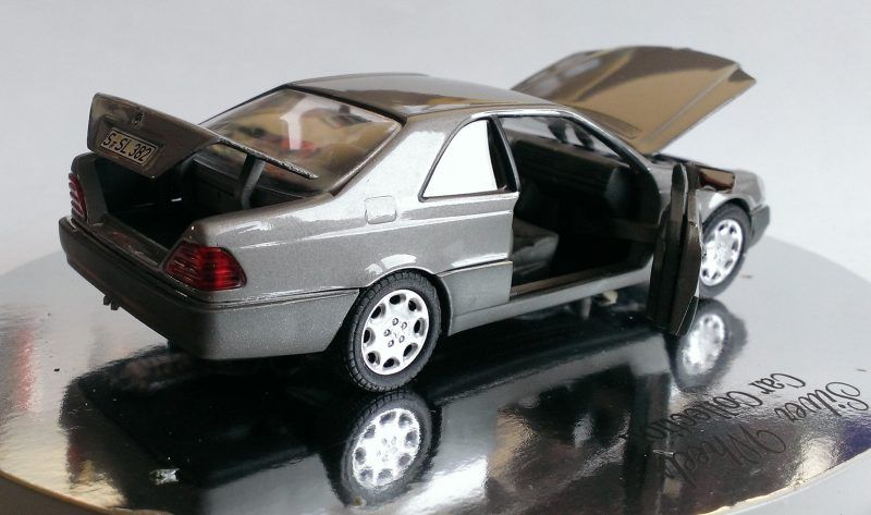 Macheta Mercedes Benz 600 SEC (C140) (1992) - Schaback 1/43