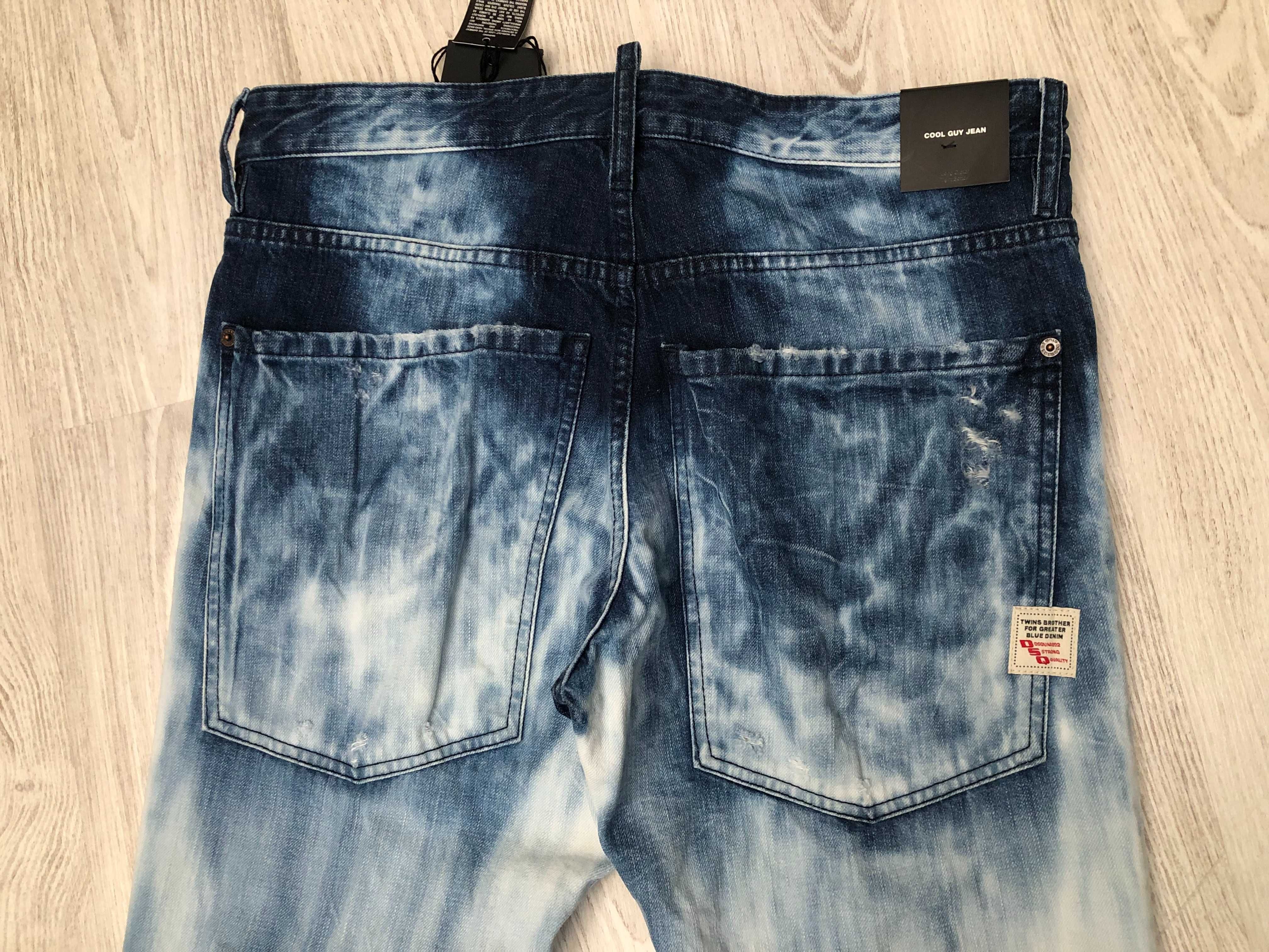 Dsquared2 blugi Cool Guy Jean 52 italy, sau XL, retail 625 euro