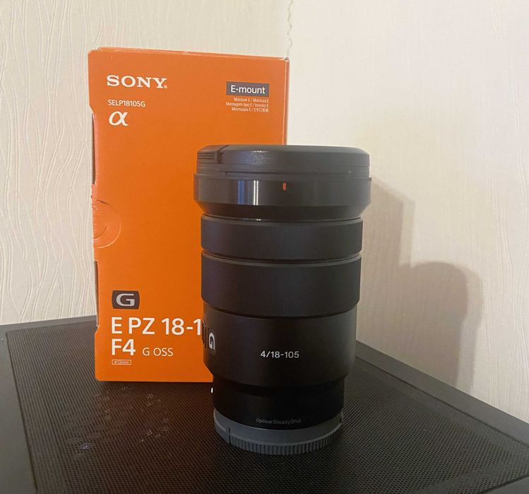 Oбектив Sony SEL 18-105mm f/4 G OSS  В ГАРАНЦИЯ