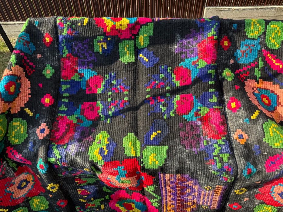 Covoare si macate tesute manual la razboi anii ‘40 - ‘50