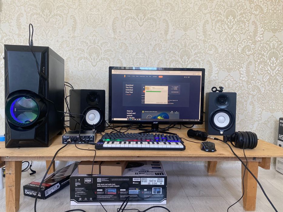 Компютер звукостудия