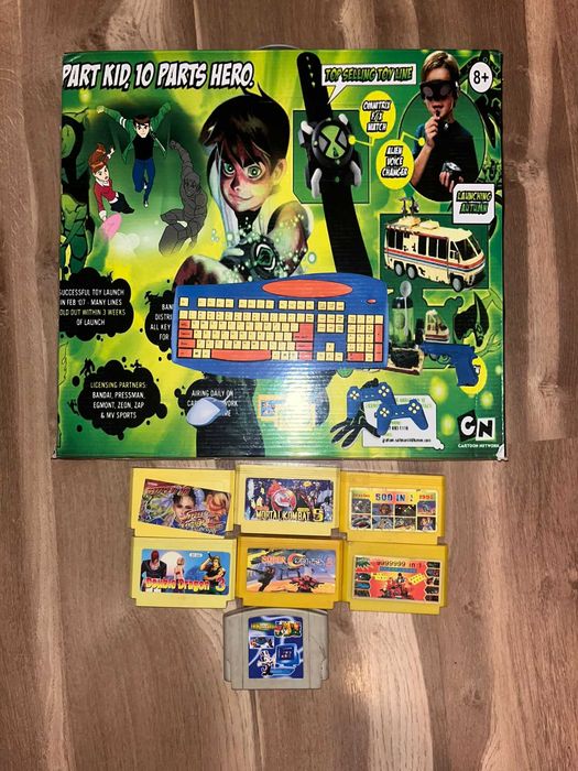 Joc pe televizor nou ambalat