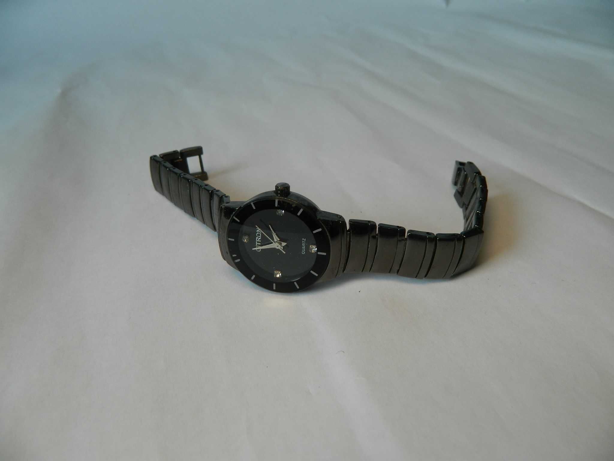 Ceas de dama CITRON negru , model clasic