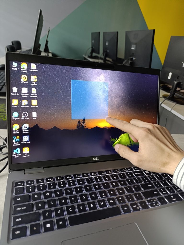 Noutbuk Dell core i5 11400H
FaceID ishlaydi
Ishlashi idea