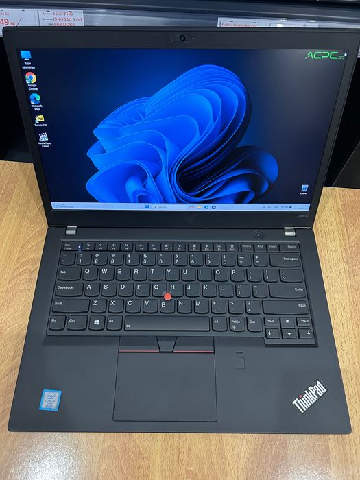 Лаптоп Lenovo ThinkPad Т480s i7-8650U/16GB/256 NVME, 3 мес. гар.! Тъч!