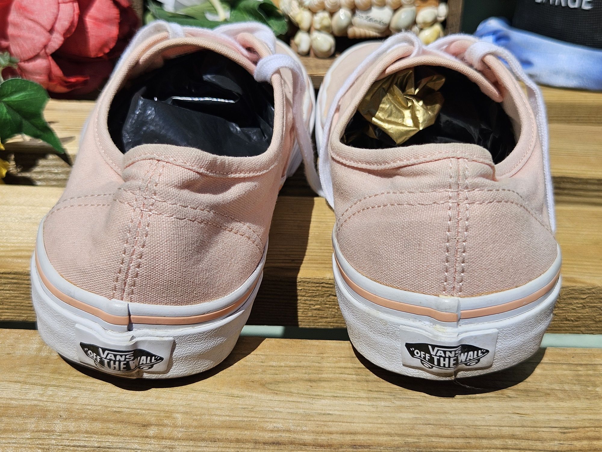 Vans кецове в бебешко розово N41