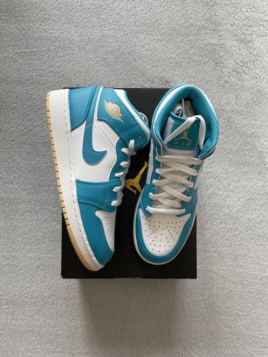 Jordan 1 Mid Aquatone GS