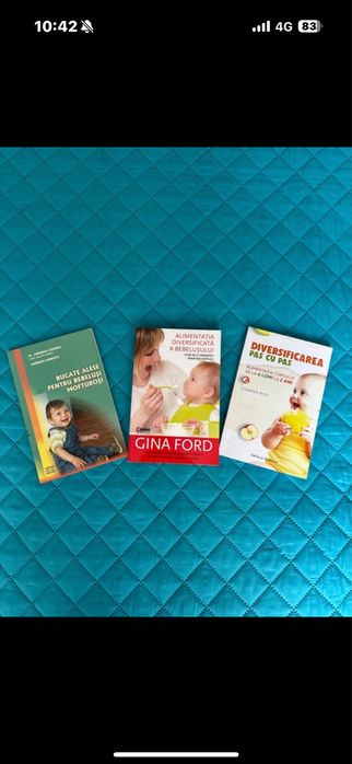 Carti diversificare bebe.Fara defecte