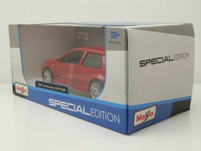 Macheta VW Golf 4 IV R32 rosu - Maisto 1/24 Volkswagen