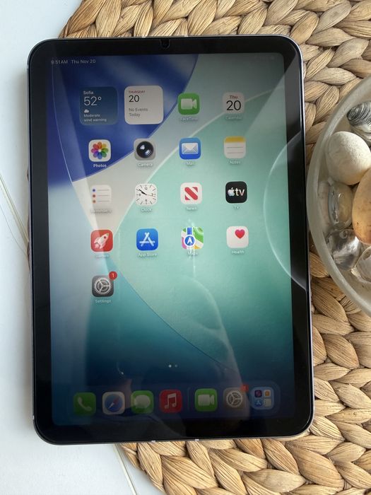 *ПЕРФЕКТЕН* Apple iPad Mini 6 256GB WiFi Purple 100% BH
