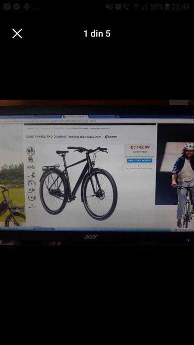 Bicicleta Cube Travel Discovery