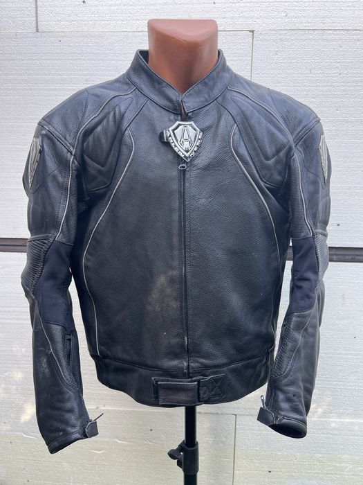 Geaca moto piele naturala marca Arlen Ness marimea M