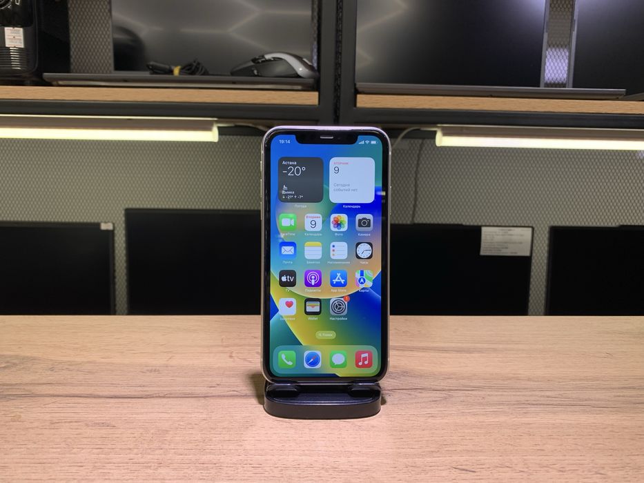 iPhone 11, 64 GB, белый, АКБ75%, 1192/А10
