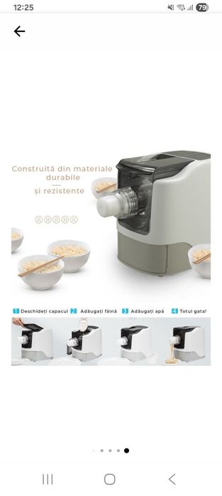 ¥ vanx mașină electrică de făcut pasta cu 13 forme diferite