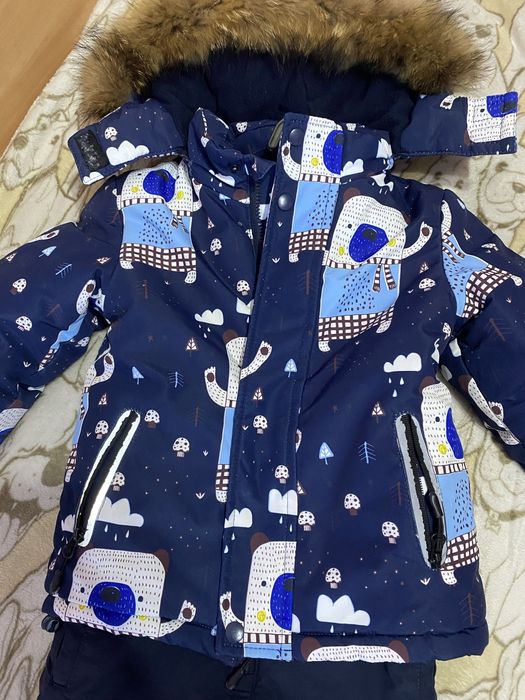 Пролам детский комбез зима в отличном состоянии рост 110