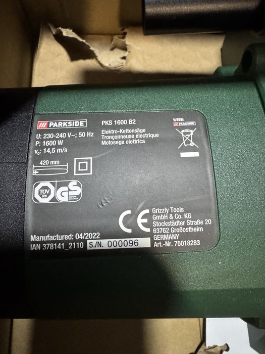 Drujba / fierastrau electric 1600 w