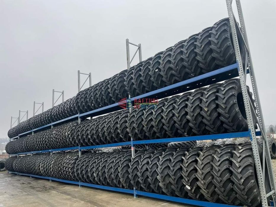 Rafturi metalice depozitare anvelope cauciucuri roti stoc 5c8