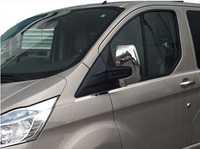 Хром капаци за огледала за ford transit custom (2012-2021)