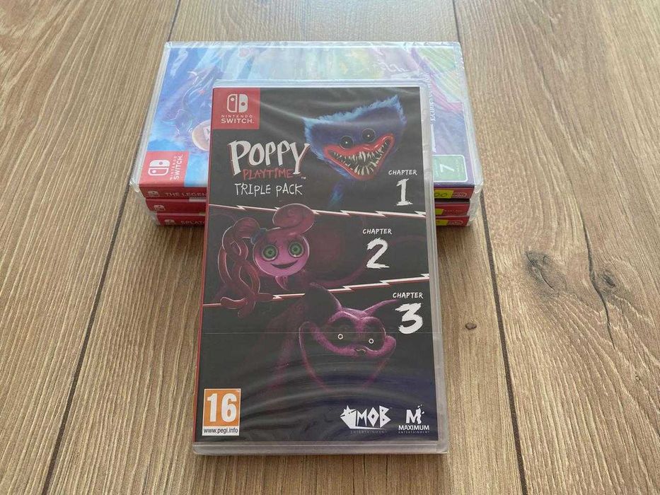 Новый Poppy Playtime Triple Pack Nintendo Switch/ Нинтендо Свитч