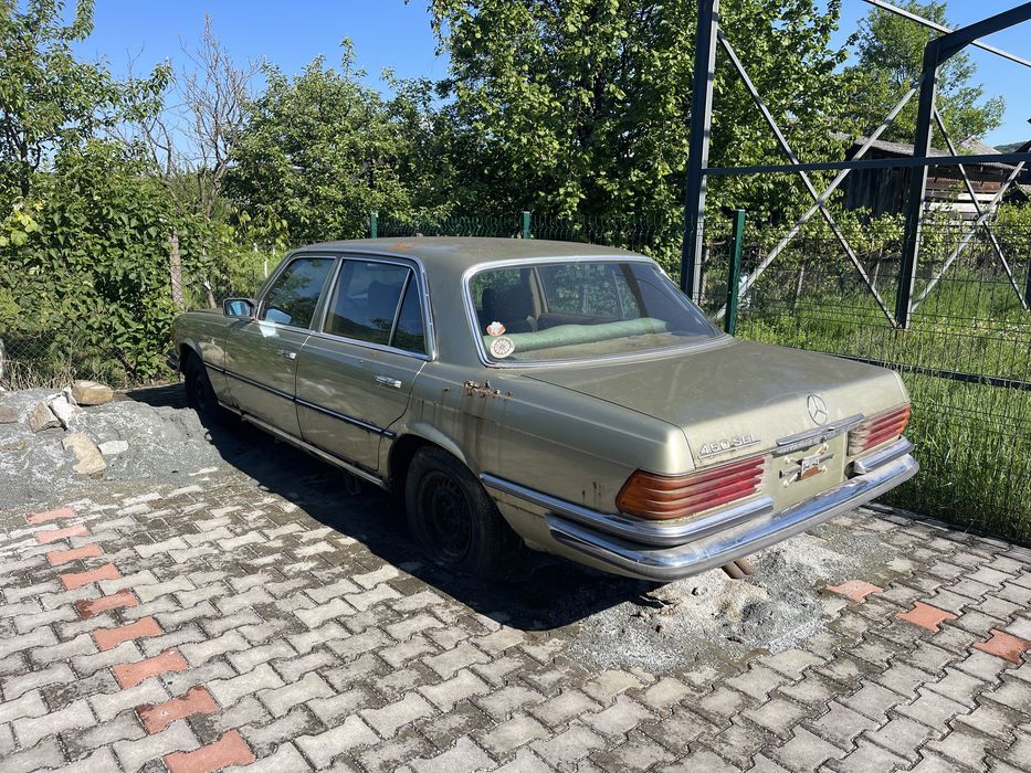 Mercedes-Benz 450 SEL 1973 – Clasic de colecție, proiect restaurare