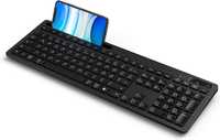 Tastatura bluetooth, 2.4G, baterii, suport telefon, QWERTZ, Negociabil