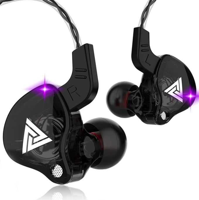 Слушалки QKZ AK6 / QKZ DMX BLACK нови