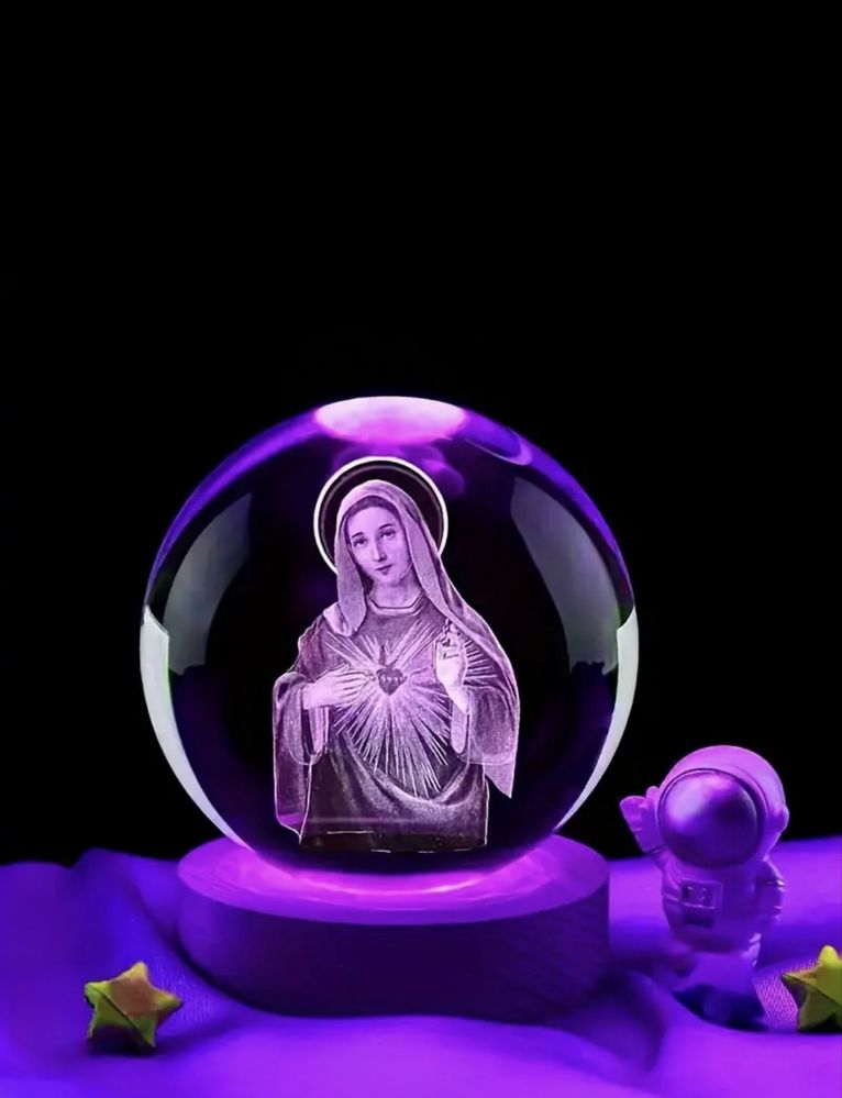 Lampa de veghe Fecioara Maria