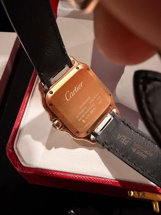 Ceas cartier santos medium gold