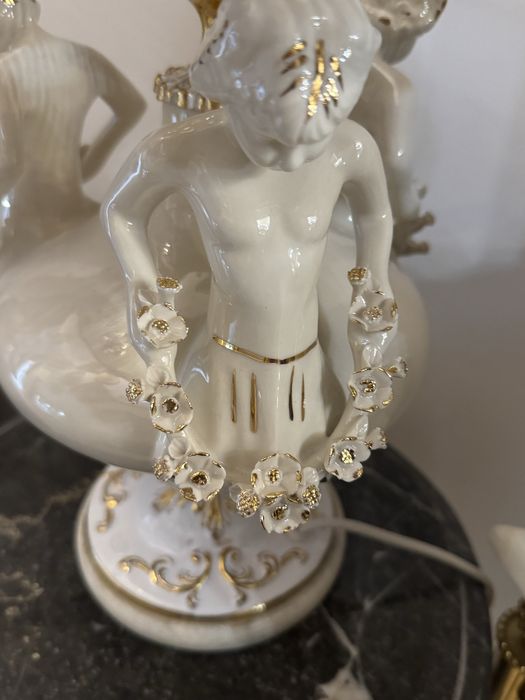 Set portelan-bronz - marmura