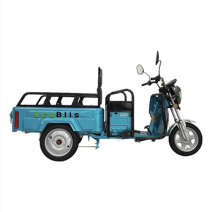 Triciclu Electric cu remorca 800W - Triciclete electrice Botosani