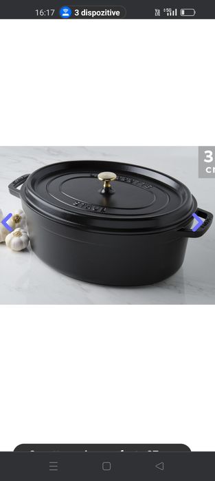 Vând oala Staub nu LeCreuset