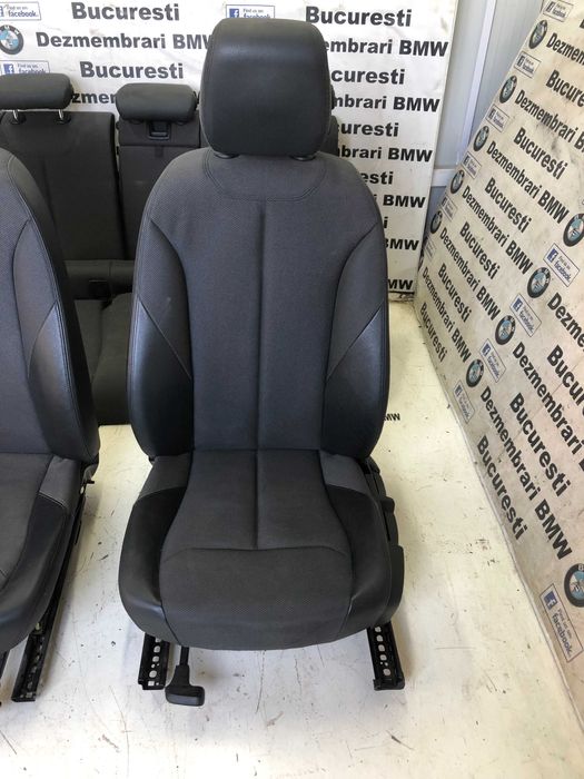 Scaune semi-piele cu incalzire si bancheta BMW F31