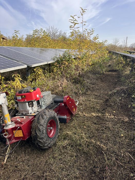 Доставка на пресята черна пръст(чернозем), фрезоване, оран и мулчиране