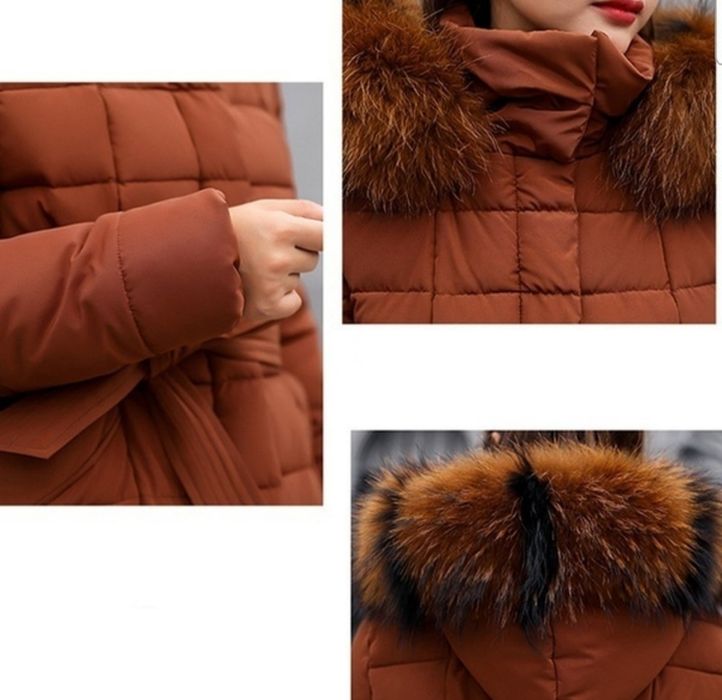 Haina lunga dama de iarna