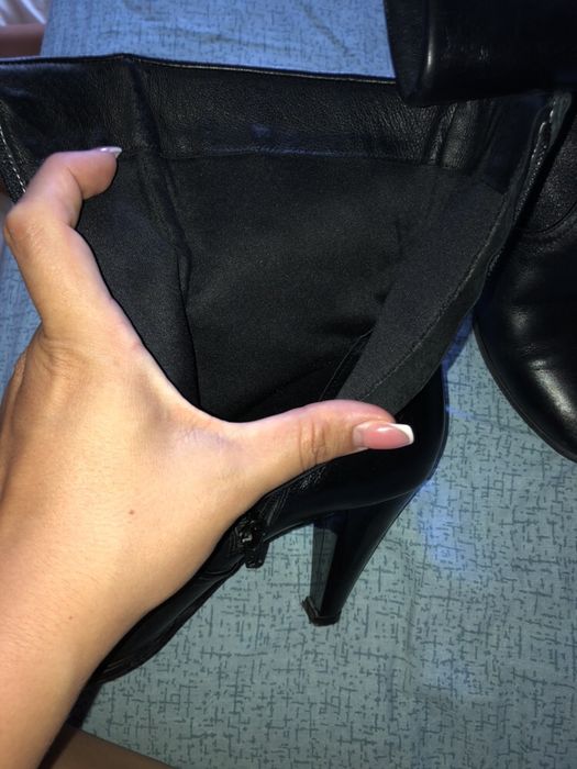 Ghete piele naturală , măsura 36