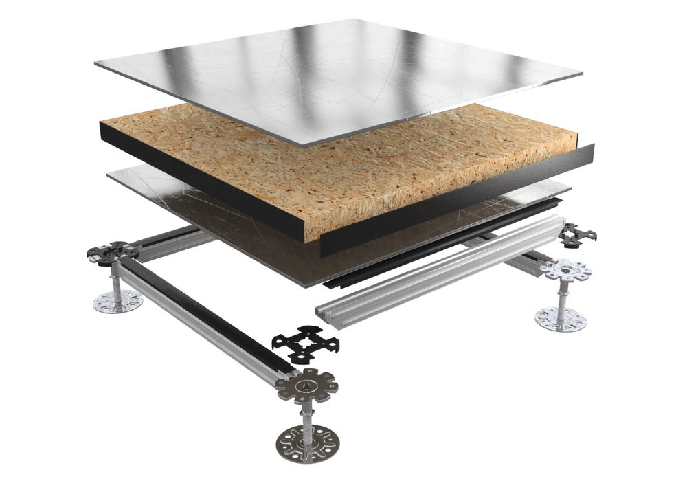 Монтаж фальшпола и кавролана — качество, гарантия,