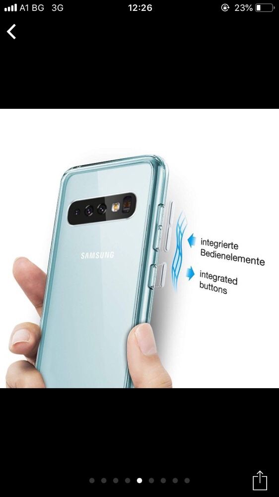 Силиконов гръб / кейс / калъф за Samsung galaxy S10 Plus +