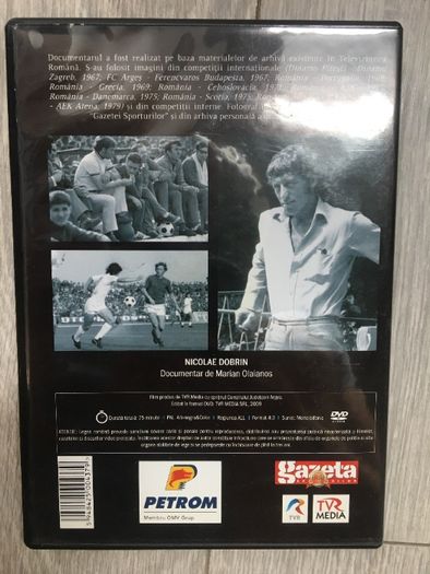 DVD Nicolae Dobrin Portretul fotbalistului artist