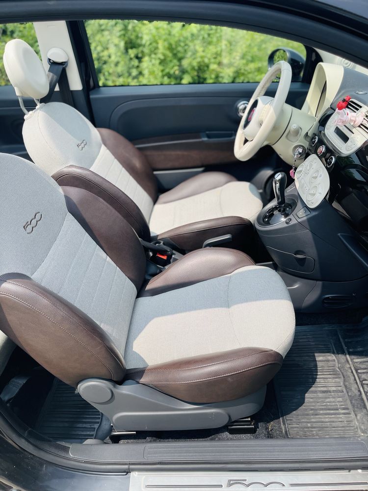Fiat 500 Cabrio 1.2 Benzină, Automat, 2011 – Decapotabilă, Întreținută